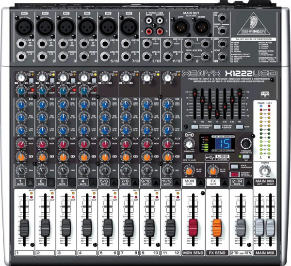 Behringer X1222USB по цене 32 990 ₽