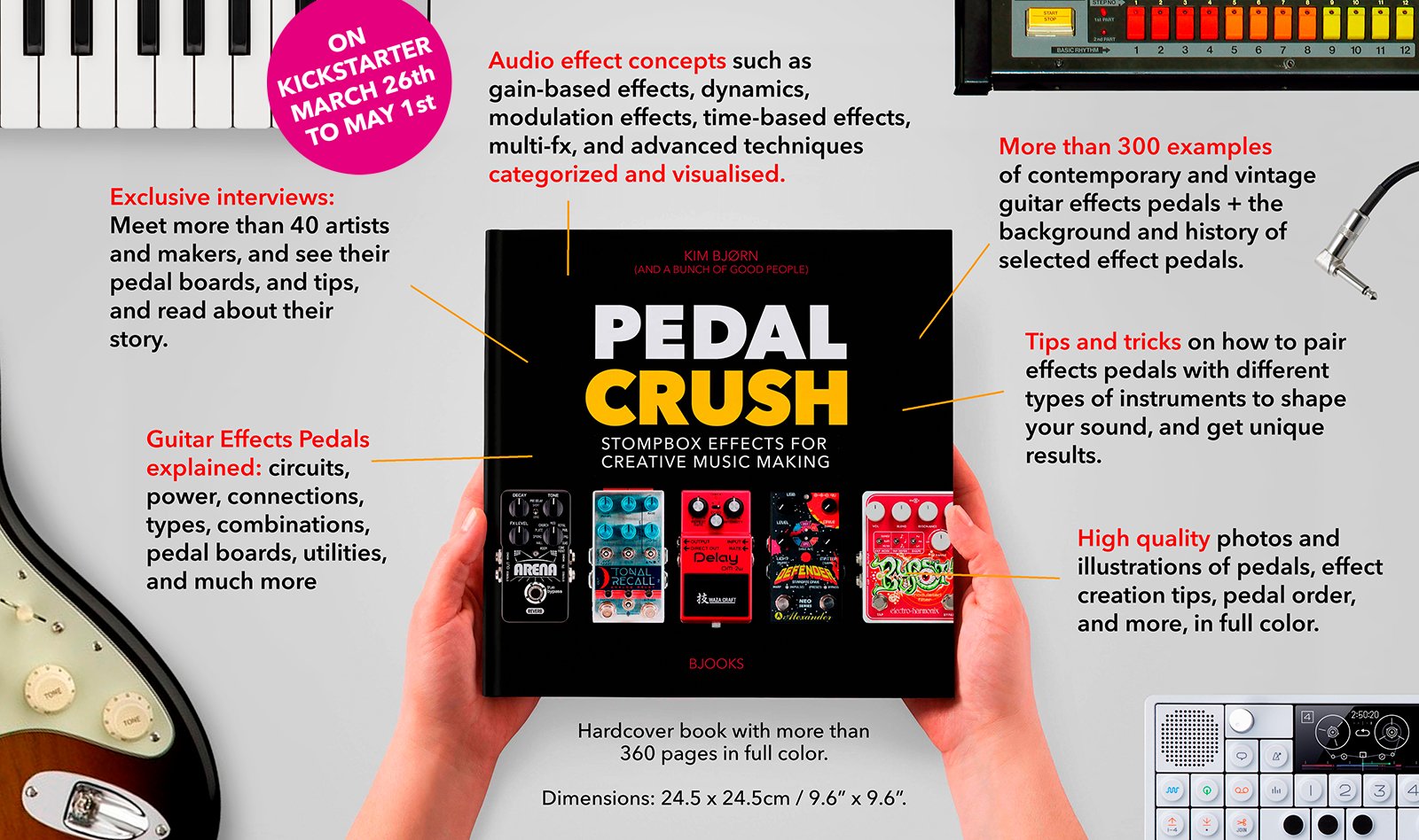 BJOOKS Pedal Crush - Stompbox Effects For Creative Music Making по цене 7 460 ₽