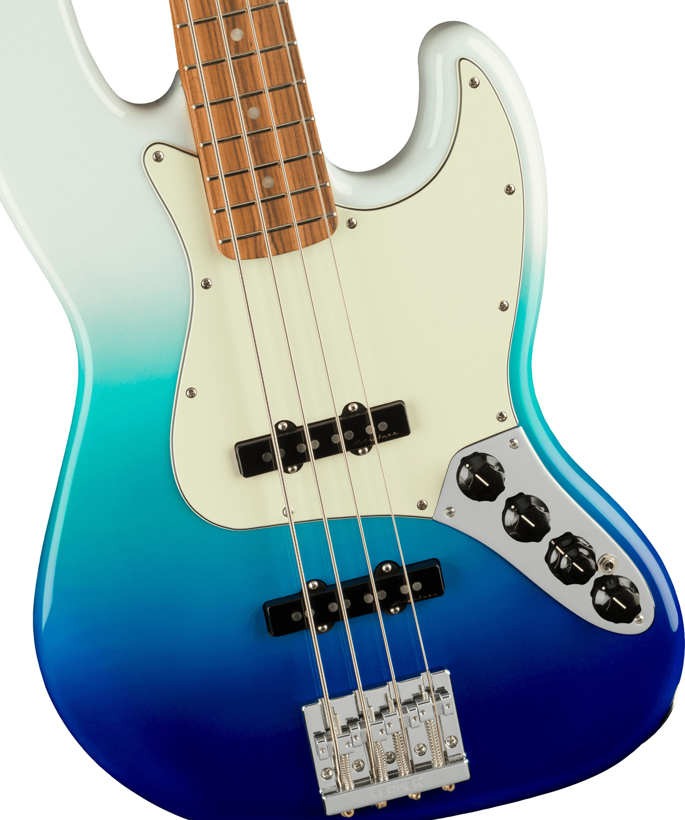 Fender Player Plus Active Jazz Bass PF Belair Blue по цене 160 600 ₽