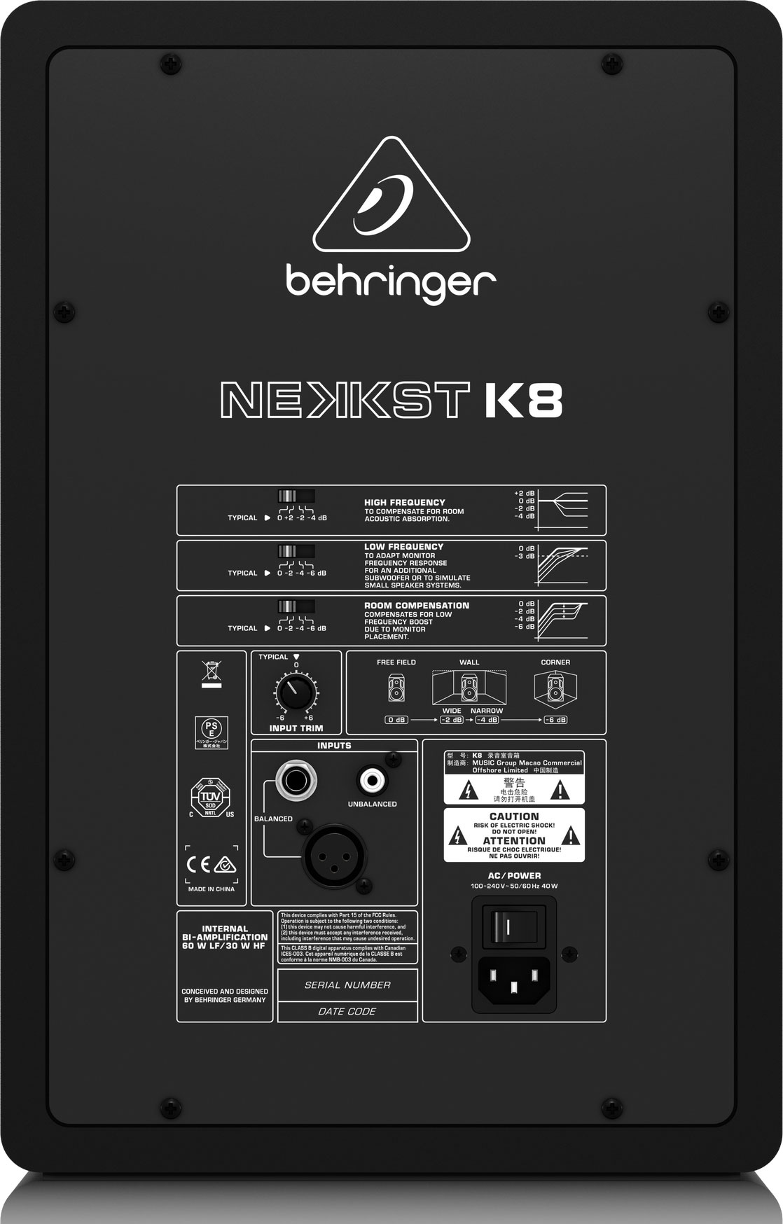 Behringer NEKKST K8 по цене 27 700 ₽