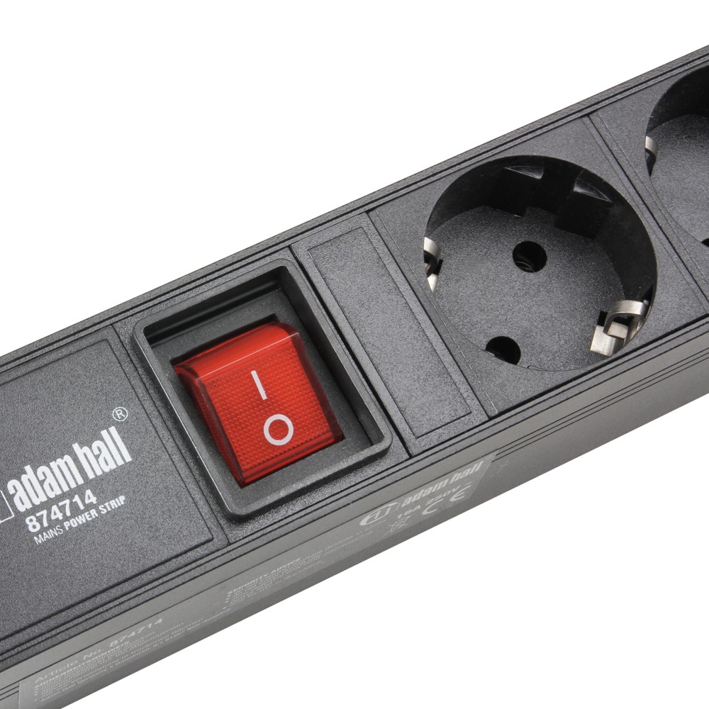 Adam Hall Accessories 874714 - Power Strip 1 U 12 Sockets по цене 5 160 ₽