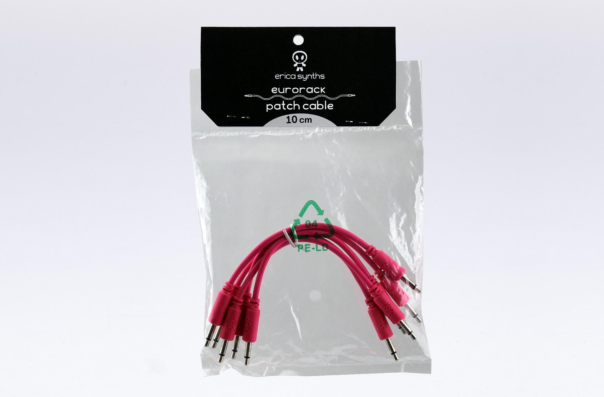 Erica Synths Eurorack Patch Cables 10cm, 5 Pcs Red по цене 740 ₽