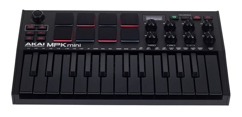 AKAI PRO MPK Mini MK3 Black по цене 17 400 ₽