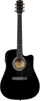 Fender Squier SA-105CE Black по цене 17 160 ₽