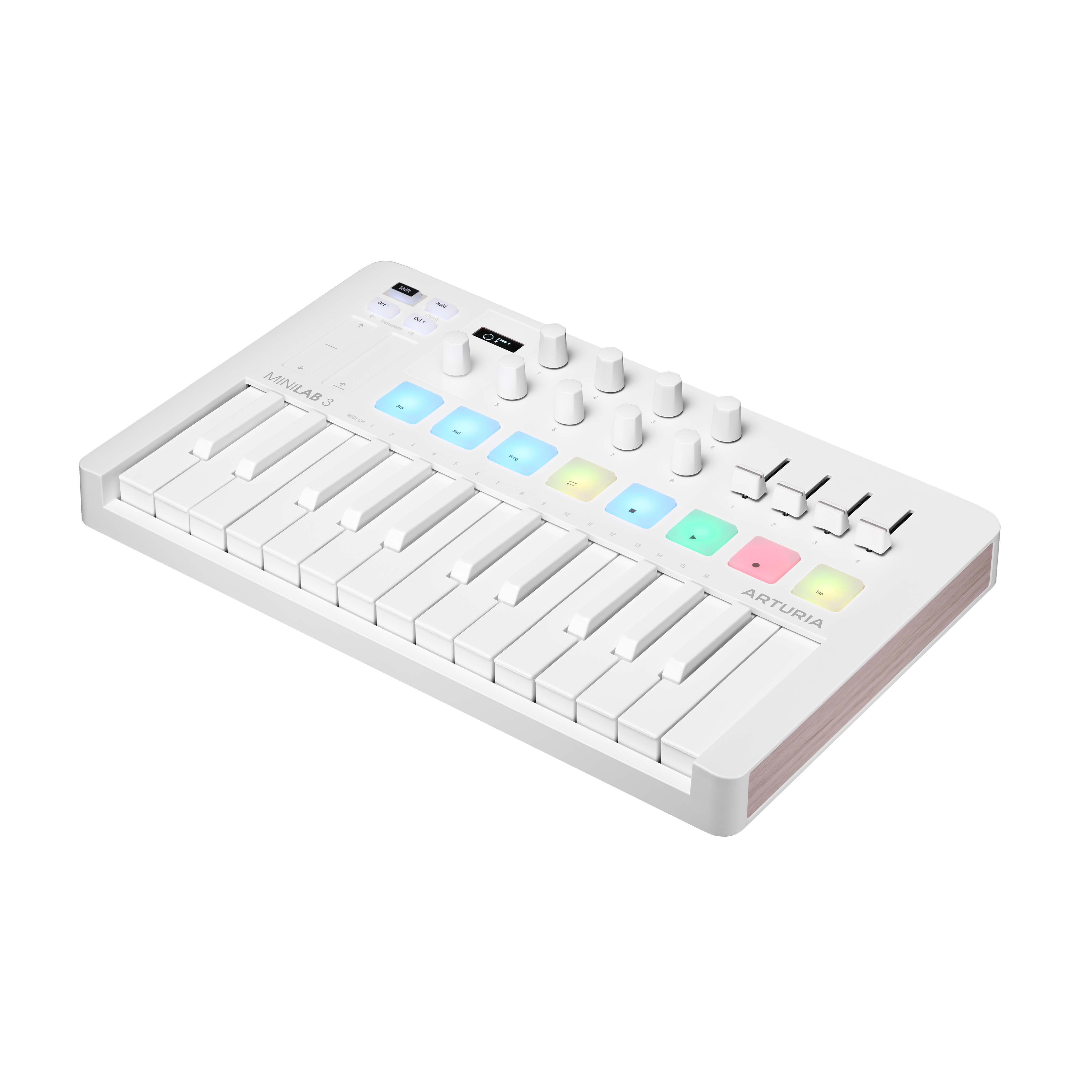 Arturia MiniLAB 3 Alpine White по цене 11 970 ₽