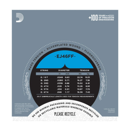 D'Addario EJ46FF по цене 3 000 ₽