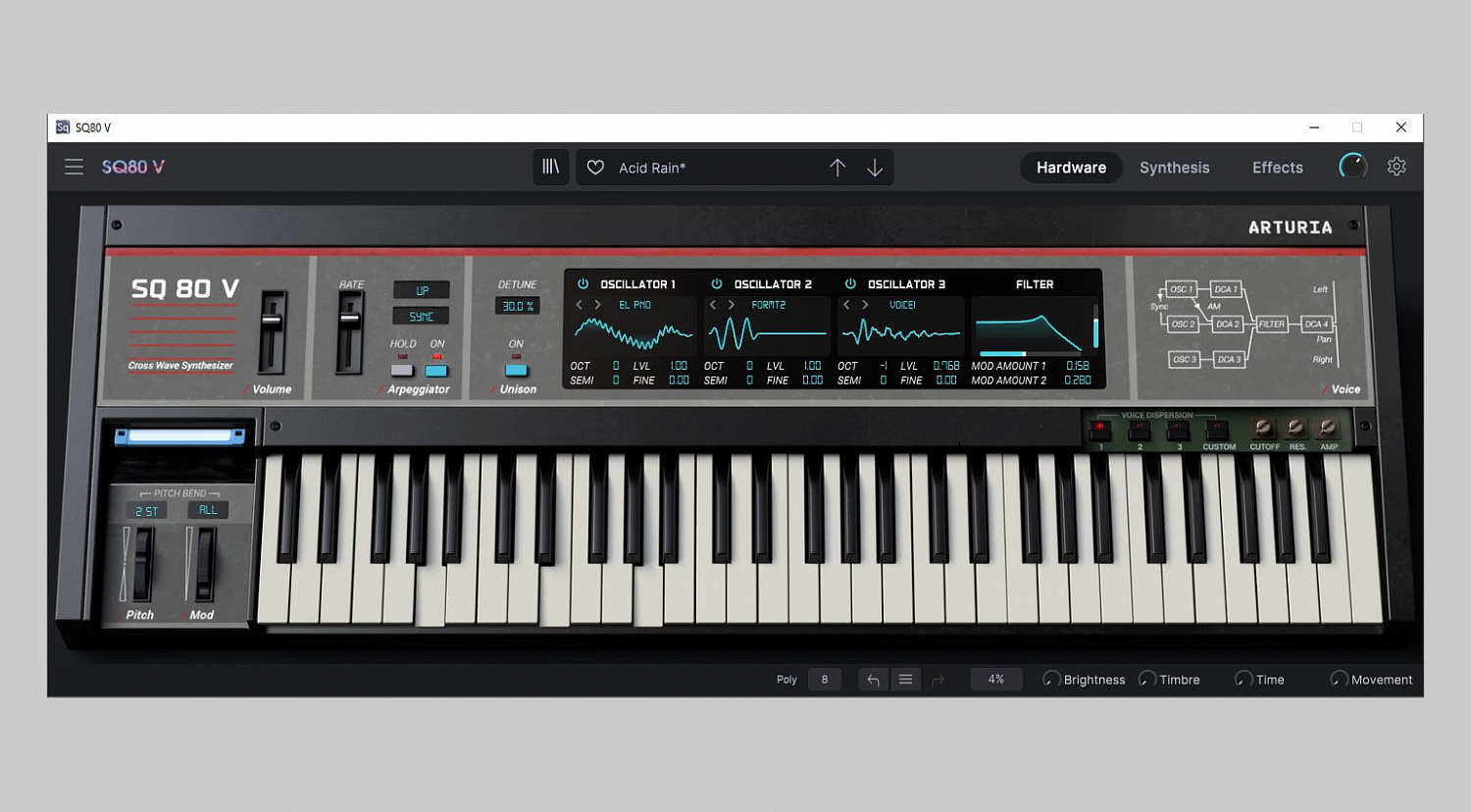 Superbooth 2021: SQ80 V — эмуляция Ensoniq SQ-80 от Arturia