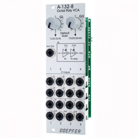 Doepfer A-132-8 Octal Poly VCA по цене 23 250 ₽