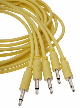 Erica Synths Eurorack Patch Cables 90cm, 5 Pcs Yellow по цене 1 200 ₽