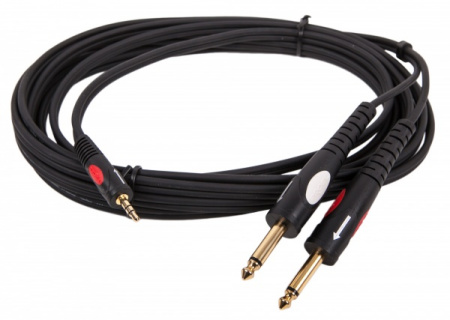 Die Hard DHG545LU5 Кабель 2 х Mono  Jack - Stereo Mini 3.5мм Jack, 5 метров по цене 1 700 ₽