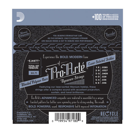 D'Addario EJ46TT по цене 2 550 ₽