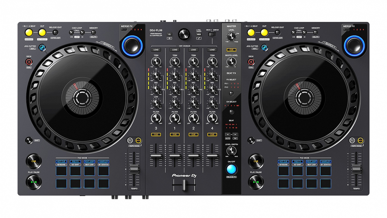 Обзор Pioneer DJ DDJ-FLX6