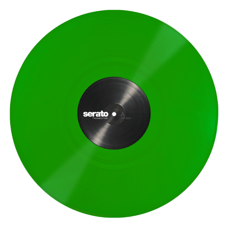 Serato 12" Control Vinyl Performance Series (пара) - Green по цене 4 500 ₽