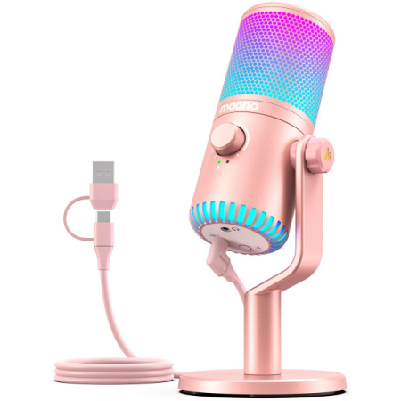 Maono DM30RGB Pink по цене 4 400 ₽