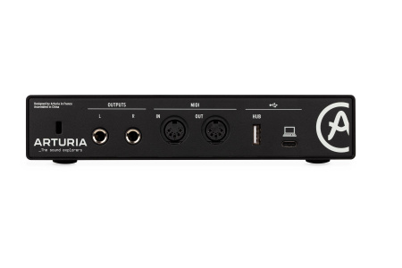 Arturia MiniFuse 2 Black по цене 19 000 ₽