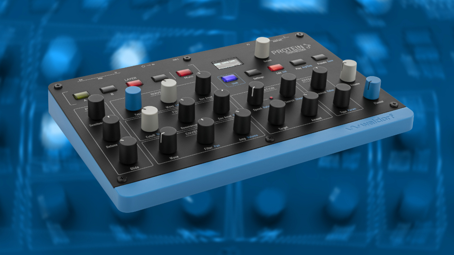 Protein — компактный wavetable‑синтезатор от Waldorf