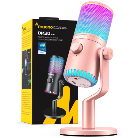 Maono DM30RGB Pink по цене 4 550 ₽