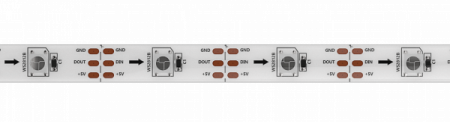 EntTec Pixel Strip 5V RGB White PCB Pixel Tape - 30 Leds Per Metre - 5M Reel по цене 11 500 ₽