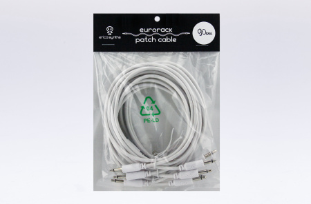 Erica Synths Eurorack Patch Cables 90cm, 5 Pcs White по цене 1 200 ₽