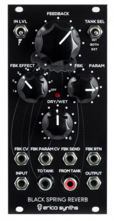 Erica Synths Black Spring Reverb по цене 37 500 ₽