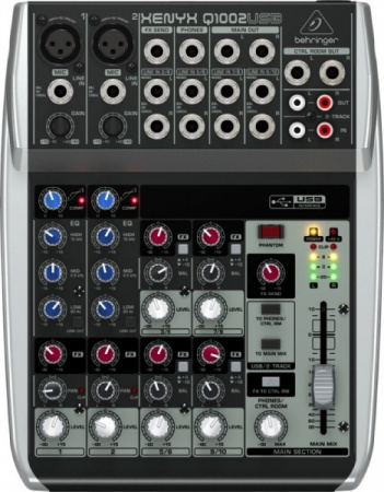 Behringer Xenyx Q1002USB по цене 9 350 ₽