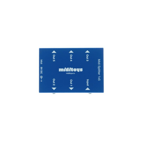Miditoys Midi Splitter 1x5 BL по цене 2 850 ₽