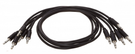 Erica Synths Eurorack Patch Cables 60cm, 5 Pcs Black по цене 1 150 ₽