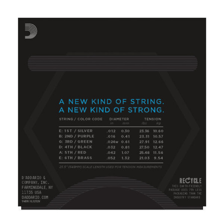 D'Addario NYXL1252W по цене 1 600 ₽