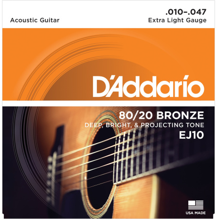 D'Addario EJ10 по цене 1 300 ₽