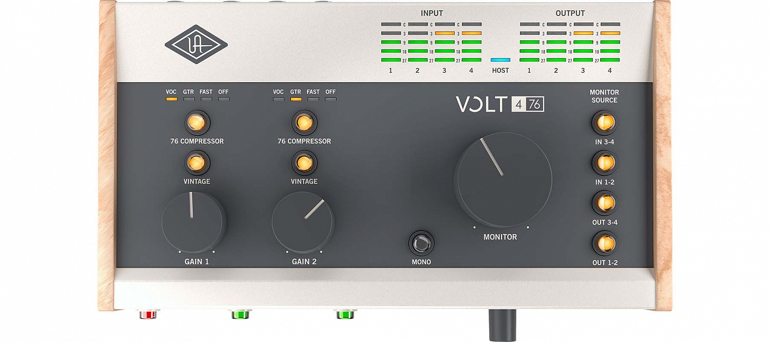 Universal Audio | Новые USB-аудиоинтерфейсы VOLT