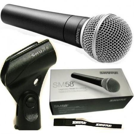 Shure SM58-LCE по цене 16 930 ₽