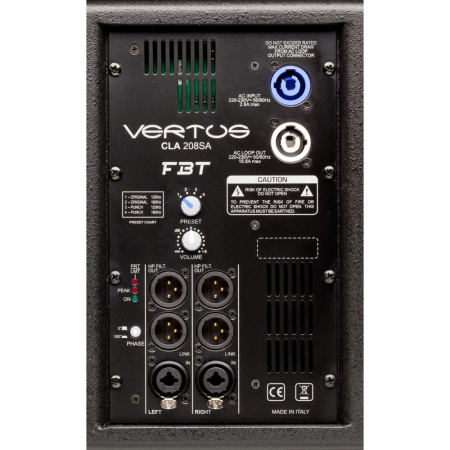 FBT VERTUS CLA 208SA по цене 198 000 ₽