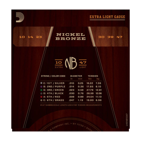 D'Addario NB1047 по цене 2 090 ₽