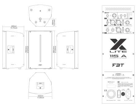 FBT X-LITE 115A по цене 89 988.00 ₽