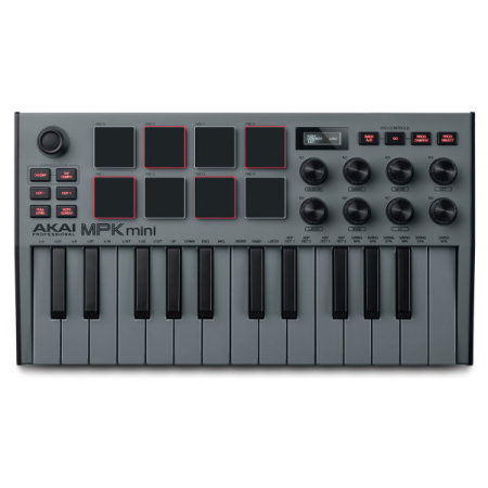AKAI PRO MPK Mini MK3 Grey по цене 12 950 ₽