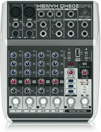 Behringer QX602MP3 по цене 11 550 ₽