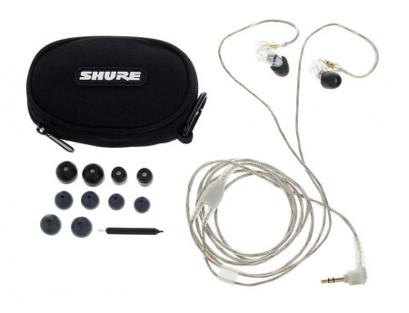 Shure SE215-CL-EFS по цене 17 600 ₽