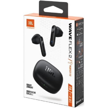 JBL Wave Flex 2 Black по цене 6 650 ₽