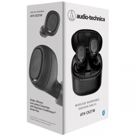 Audio-Technica ATH-CK3TW BK по цене 7 500 ₽