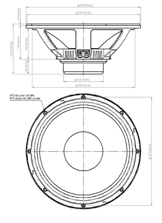 Eighteen Sound 15NMB1000/8 по цене 41 980 ₽