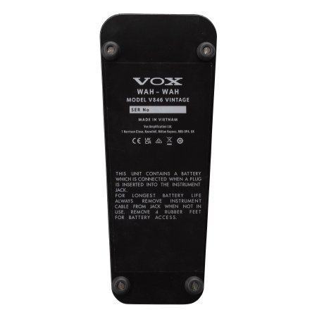 Vox V846 Vintage Wah по цене 33&nbsp;900 ₽