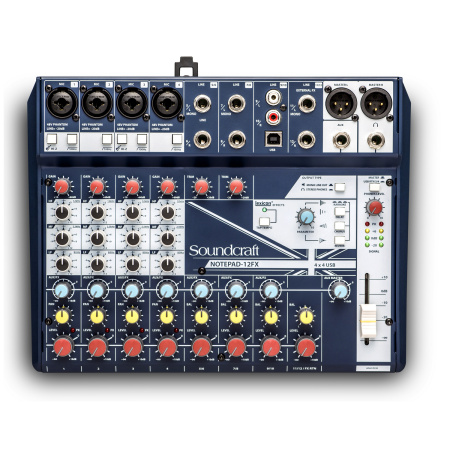 Soundcraft Notepad-12FX по цене 51 100 ₽