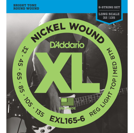 D'Addario EXL165-6 по цене 7 180 ₽