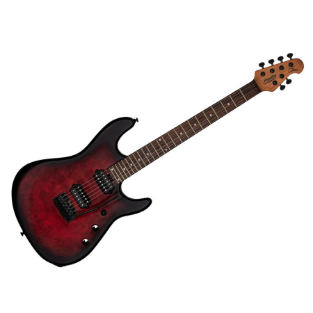 Sterling By Music Man Jason Richardson RICHARDSON6 Dark Scarlet Burst Satin по цене 169 200 ₽