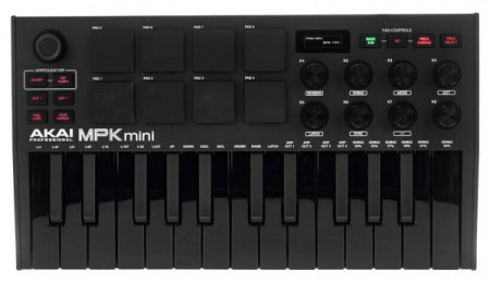 AKAI PRO MPK Mini MK3 Black по цене 13 450 ₽