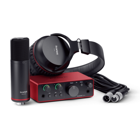 Focusrite Scarlett Solo Studio 4th Gen по цене 28 750 ₽