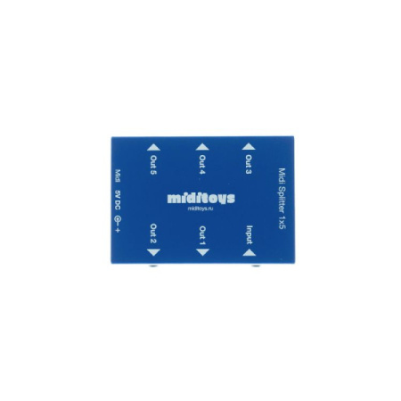 Miditoys Midi Splitter 1x5 BL по цене 2 850 ₽