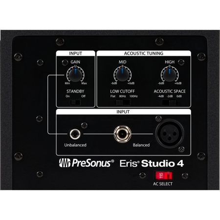 PreSonus Eris Studio 4 по цене 18 975 ₽