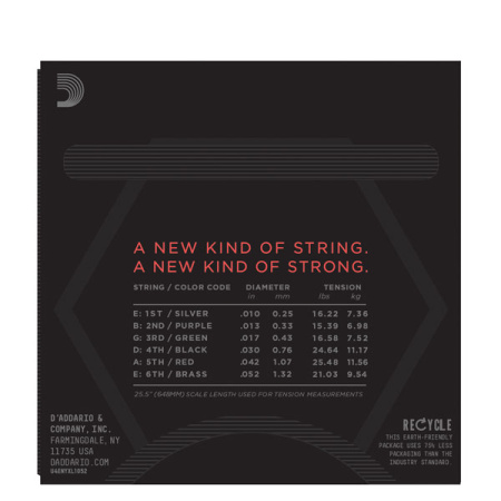 D'Addario NYXL1052 по цене 2 600 ₽