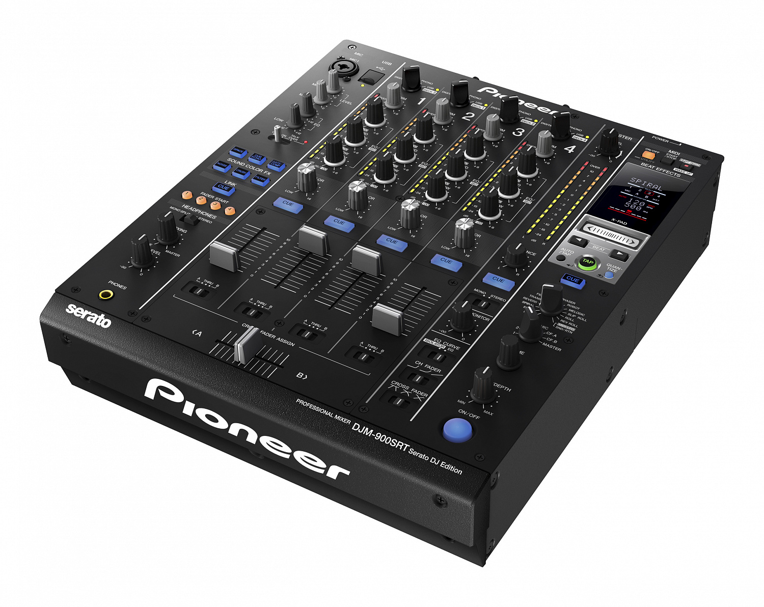 Pioneer DJ представляет DJM-900SRT - профессиональный микшер со встроенной звуковой картой для подключения программы Serato DJ